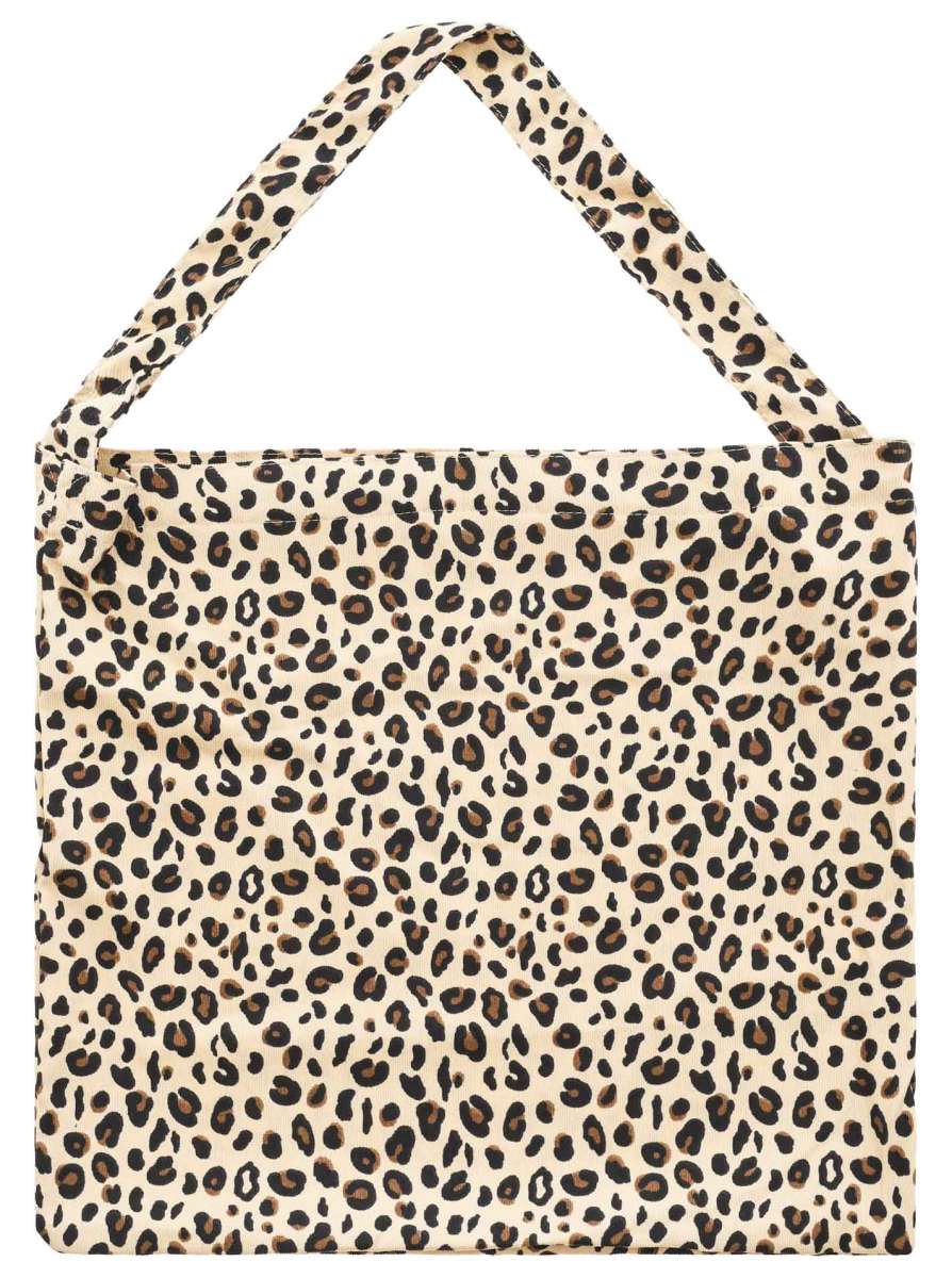 💕 Zwillingsherz Tasche Shopper "Leo Allover" Beige