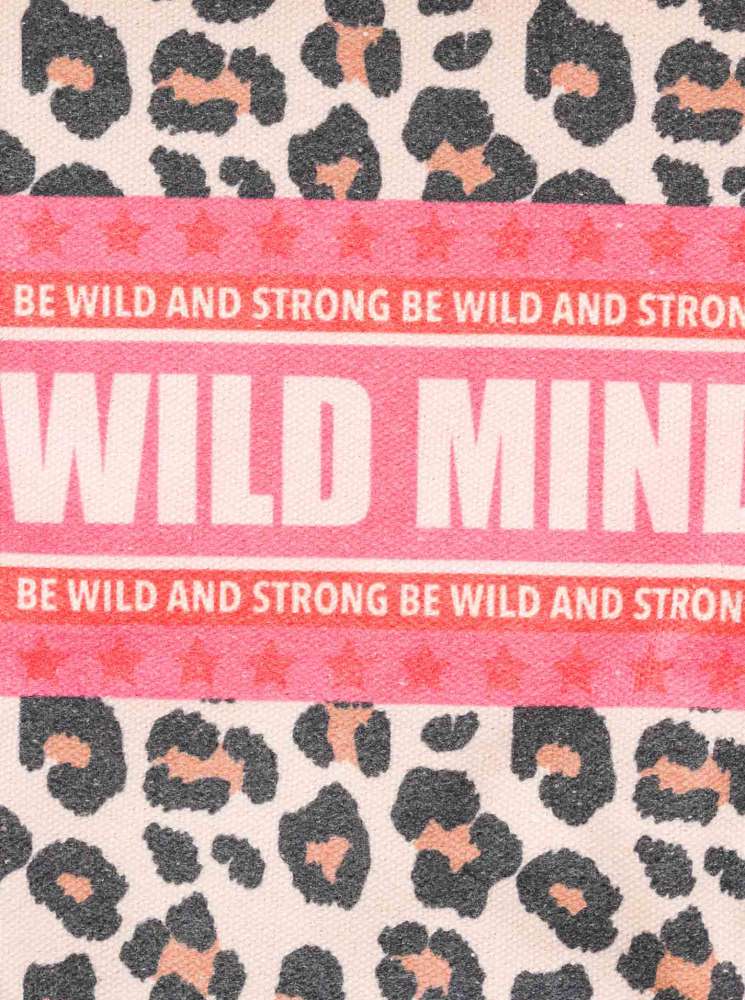 💕 Zwillingsherz Kosmetiktasche "Wild Mind" Pouch Beige