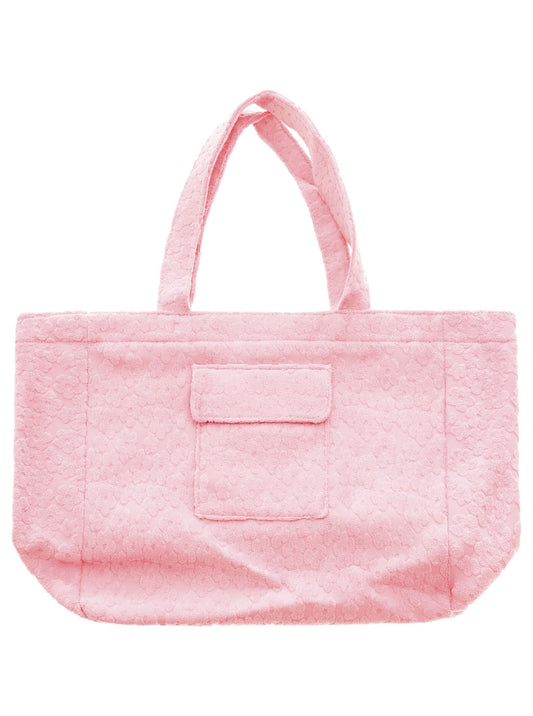 Tasche Shopper Frottee "Summer" Rosa