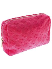 💕 Zwillingsherz Kosmetiktasche "Embroidery" Pouch Pink