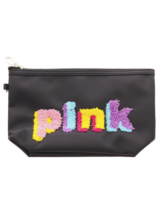 💕 Zwillingsherz Kosmetiktasche "Summer Vibes" Pouch Schwarz