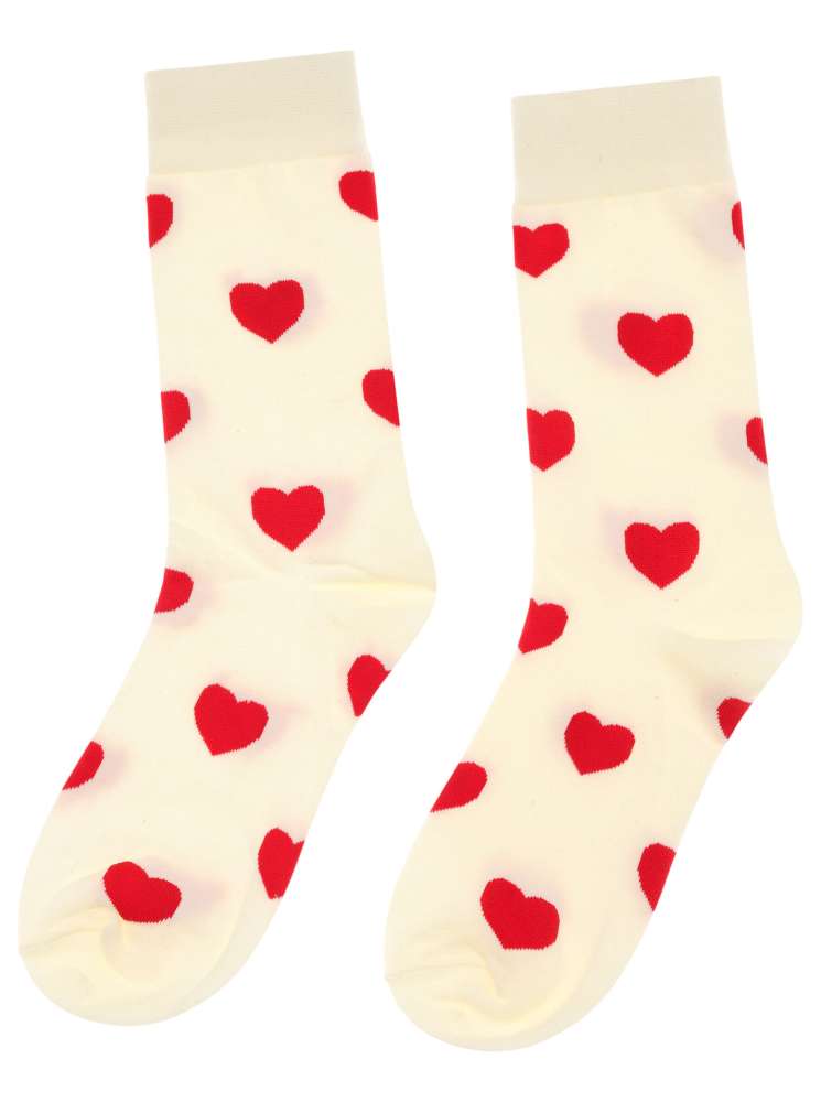 💕 Zwillingsherz Socken "Herzen" Rot