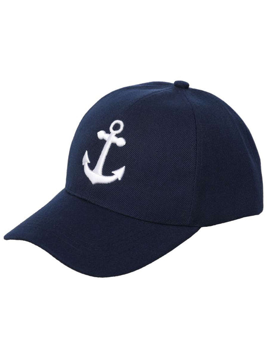 💕 Zwillingsherz Cap "Anker" Marine