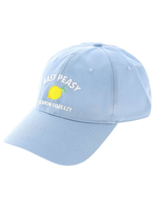 💕 Zwillingsherz Cap "Easy Peasy" Blau