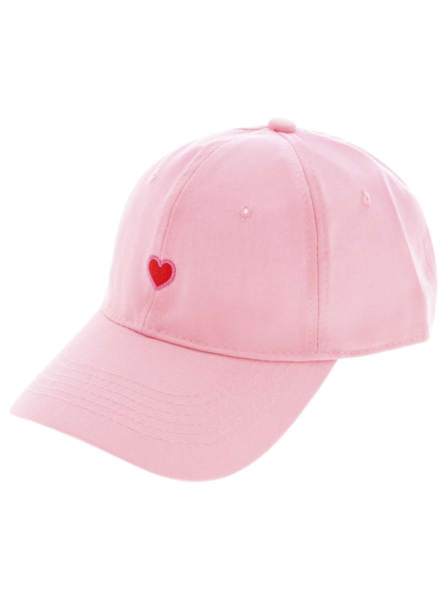 💕 Zwillingsherz Cap "Herz" Rosa