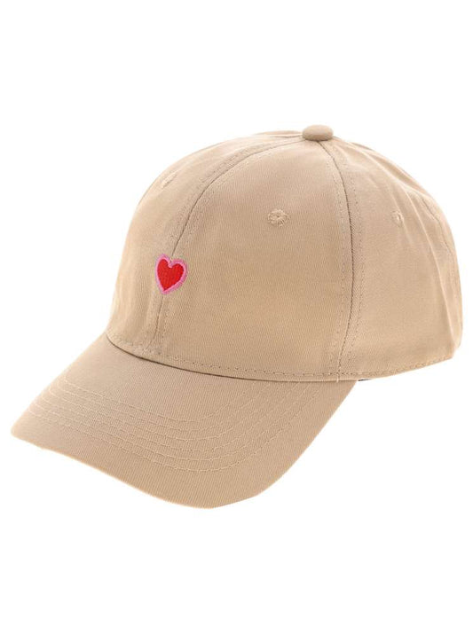 💕 Zwillingsherz Cap "Herz" Taupe