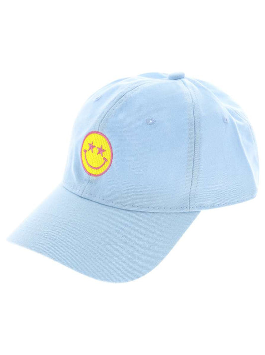 💕 Zwillingsherz Cap "Keep Smiling" Hellblau