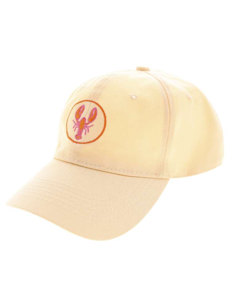 💕 Zwillingsherz Cap "Lobster" Hellbeige