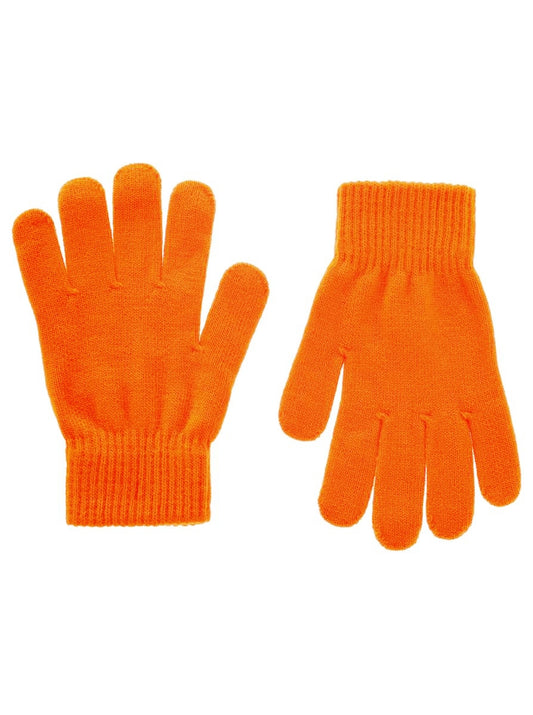 💕 Zwillingsherz Handschuhe "Colors" Wolle Orange