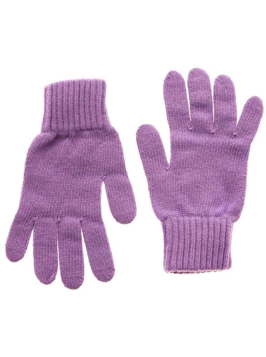 💕 Zwillingsherz Handschuhe "Classic" Wolle Lila