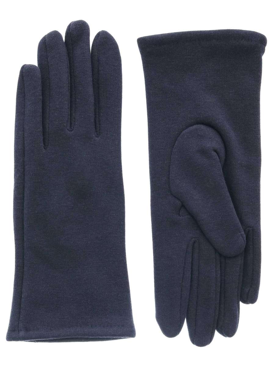 Handschuhe "Velour" Velouroptik Schwarz