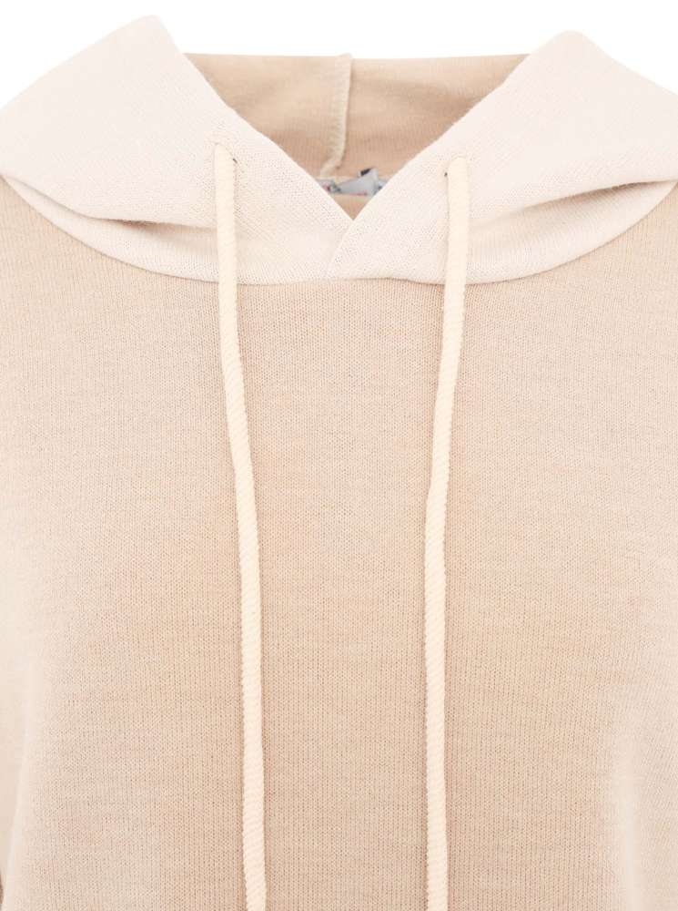 💕 Zwillingsherz Hoodie "Two Colors" Beige