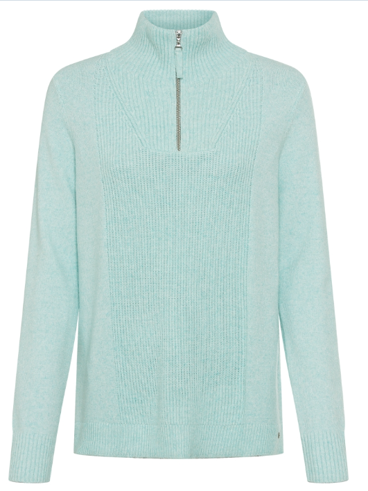 Olsen Pullover Henny Troyer Dark Aqua Melanche 11004290