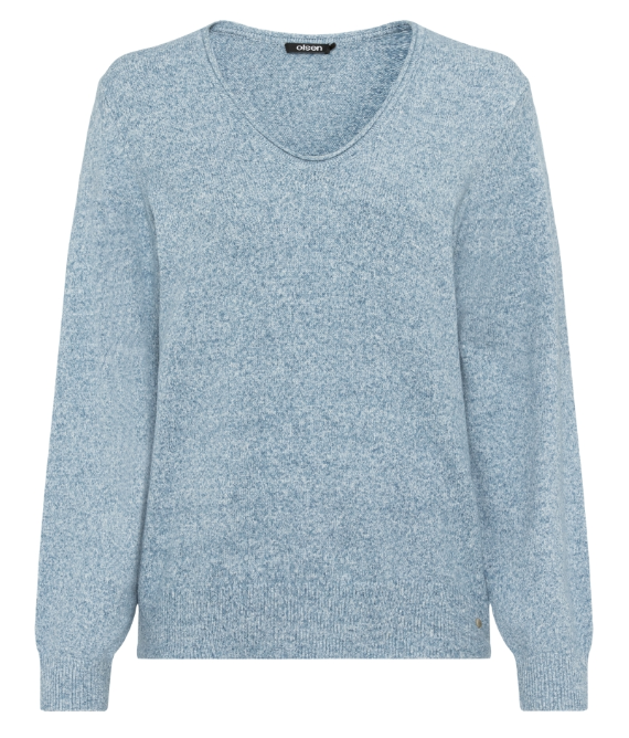 Olsen Pullover Henny 11004234 French Flair Coronet Blue Melange