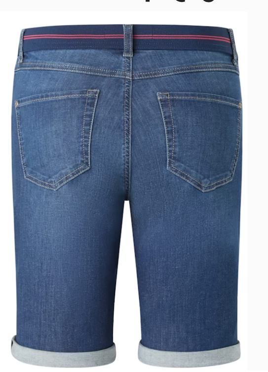 Angels Jeans Bermuda mit Dehnbund Blue Astrid s Boutique