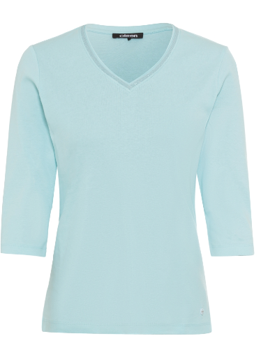 Olsen Shirt Edda 3/4-Ärmel Pastel Mint 11105001