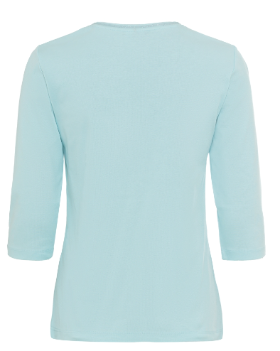 Olsen Shirt Edda 3/4-Ärmel Pastel Mint 11105001