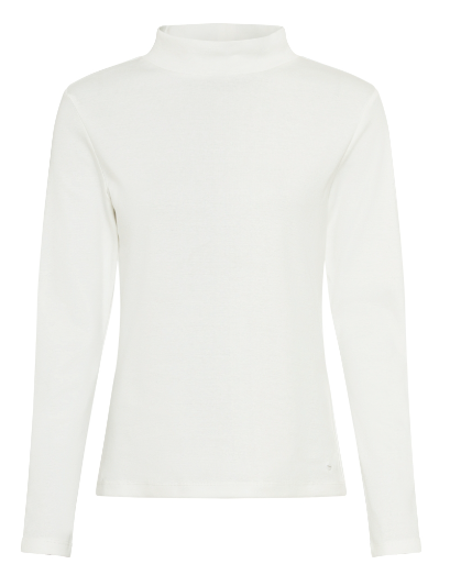 Olsen Shirt Stehkragen Edda Langarm Off White 11104708