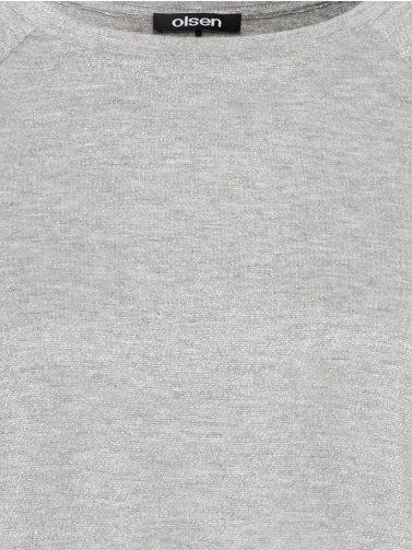 Olsen Shirt Hannah 1104669 Pearl Grey Melange