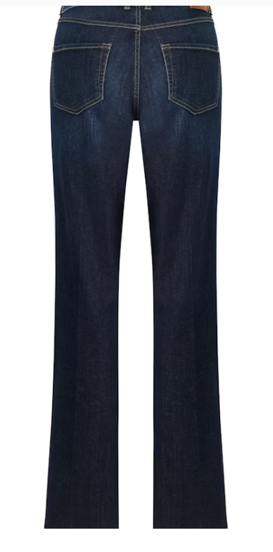 Angels Jeans Lara Dunkelblau 5 Pocket Jeans Sporty Denim 30" Normallänge