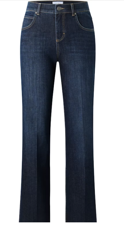 Angels Jeans Lara Dunkelblau 5 Pocket Jeans Sporty Denim 30" Normallänge