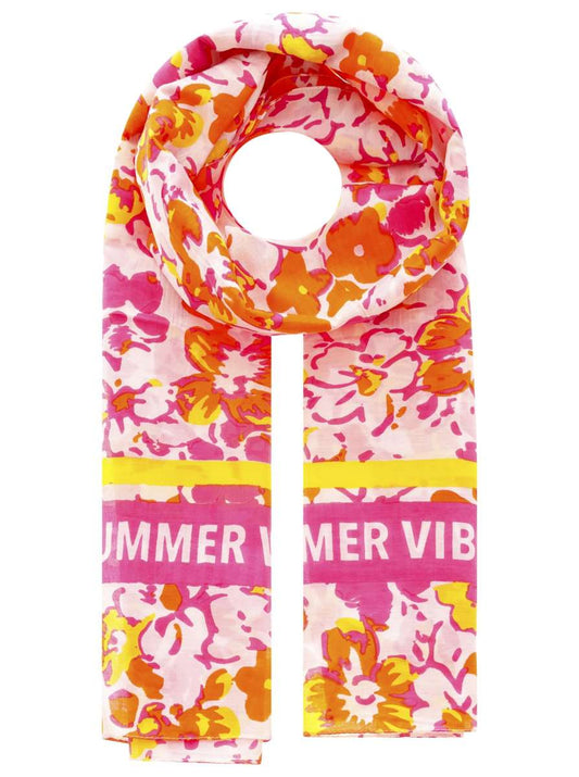 💕 Zwillingsherz Schal Tuch "Summer Vibes" Gelb