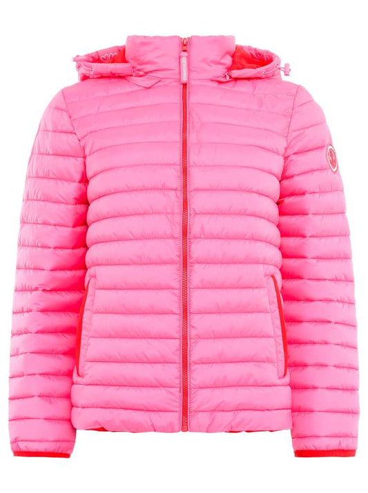 💕 Zwillingsherz Jacke Steppjacke kurz "Maritim Patch" Bubblegum