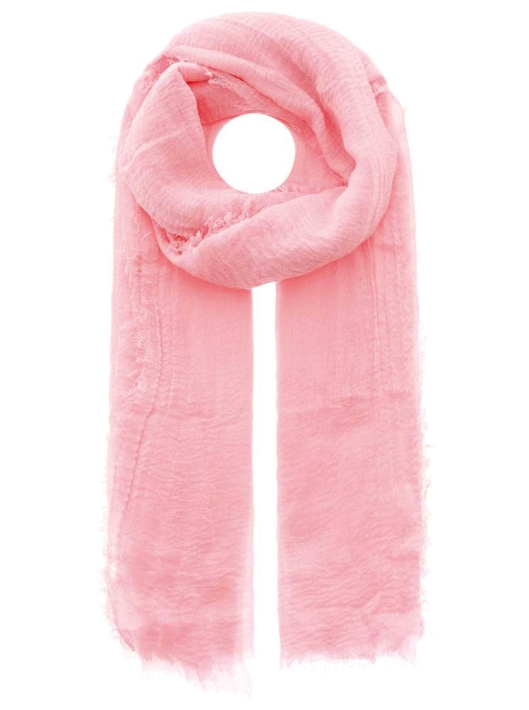 💕 Schal Tuch "Uni" 100 % Viskose Rosa