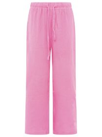 💕 Zwillingsherz Hose Musselin "Uni" Pink